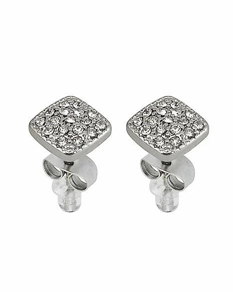 Best Pirce β¨ Square Paved CZ Stud Earrings π₯° 3 Best Pirce β¨ Square Paved CZ Stud Earrings π₯°