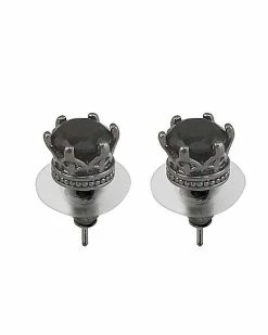 Top 10 π Black CZ Crown Stud Earrings - 20 Gauge π 12 Top 10 π Black CZ Crown Stud Earrings - 20 Gauge π -Playboy Shop 03485612 a
