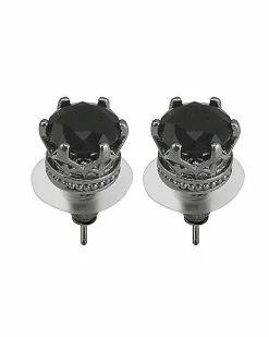 Top 10 π Black CZ Crown Stud Earrings - 20 Gauge π 14 Top 10 π Black CZ Crown Stud Earrings - 20 Gauge π -Playboy Shop 03485620 a