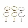 Cheap 🎁 Multi-Pack CZ Nose Rings 9 Pack - 20 Gauge 🎁 -Playboy Shop 03488269 a