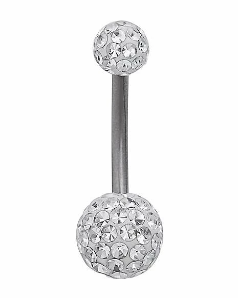 Top 10 π Decorative CZ Titanium Belly Ring - 14 Gauge π₯° 3 Top 10 π Decorative CZ Titanium Belly Ring - 14 Gauge π₯°