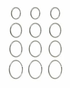 Coupon ❤️ Multi-Pack Hoop Nose Rings - 12 Pack 🤩 9 Coupon ❤️ Multi-Pack Hoop Nose Rings - 12 Pack 🤩 -Playboy Shop 03504156 b