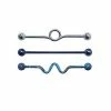 Best deal π Multi-Pack Swirl Industrial Barbells 3 Pack - 14 Gauge π 2 Best deal π Multi-Pack Swirl Industrial Barbells 3 Pack - 14 Gauge π -Playboy Shop 03504461 a