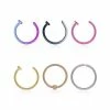 Brand new 𧨠Multi-Pack Plated Hoop Nose Rings 6 Pack - 20 Gauge π 1 Brand new 𧨠Multi-Pack Plated Hoop Nose Rings 6 Pack - 20 Gauge π -Playboy Shop 03505153 a
