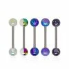 Best Pirce 🤩 Multi-Pack Glitter Colored Barbells 5 Pack - 14 Gauge 👏 -Playboy Shop 03505260 a