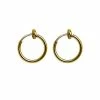 Promo 🌟 Goldtone Fake Hoop Earrings 🥰 -Playboy Shop 03505500 a