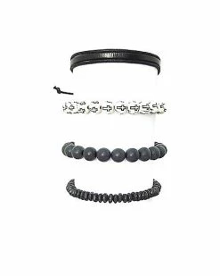 Budget π Multi-Pack Cross Bead Bracelets - 4 Pack π 5 Budget π Multi-Pack Cross Bead Bracelets - 4 Pack π -Playboy Shop 03507993 b
