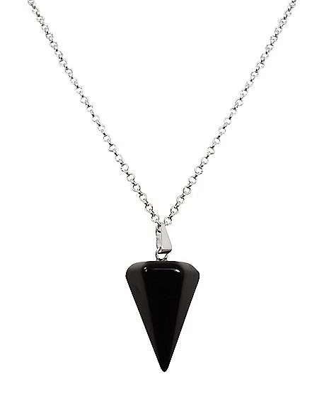 Outlet π Onyx Pendulum Necklace 𧨠3 Outlet π Onyx Pendulum Necklace π§¨