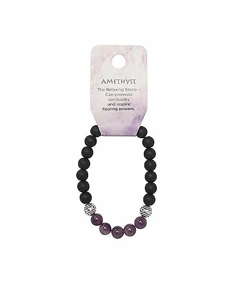 Buy π Amethyst Bead Bracelet β 4 Buy π Amethyst Bead Bracelet β - Image 2