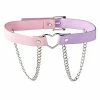 Cheapest ✔️ Two-Tone Heart Chain Choker Necklace 🎁 -Playboy Shop 03510724 a