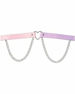 Cheapest βοΈ Two-Tone Heart Chain Choker Necklace π 5 Cheapest βοΈ Two-Tone Heart Chain Choker Necklace π -Playboy Shop 03510724 b