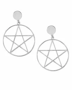 Best Sale ⭐ Pentagram Dangle Earrings ❤️
