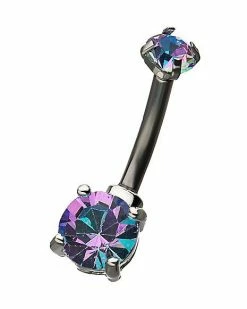 Brand new π Rainbow CZ Belly Ring - 14 Gauge π€© 5 Brand new π Rainbow CZ Belly Ring - 14 Gauge π€© -Playboy Shop 03513587 b