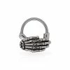 Hot Sale 😉 Skeleton Hand Clicker Septum Ring - 16 Gauge 👏