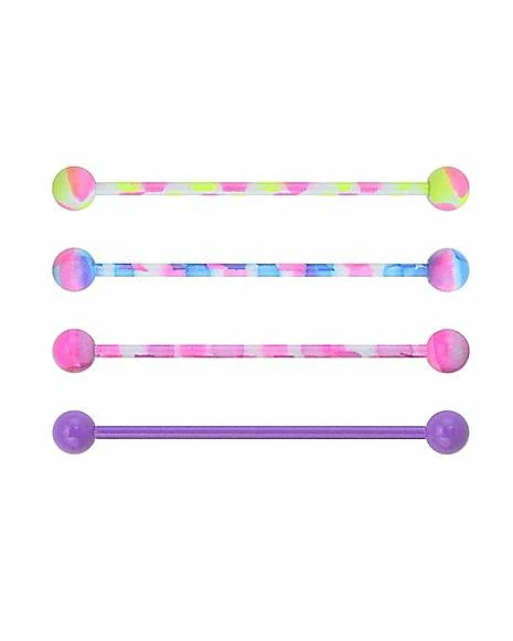 Brand new β¨ Multi-Pack Camo Industrial Barbells 4 Pack - 14 Gauge π₯° 3 Brand new β¨ Multi-Pack Camo Industrial Barbells 4 Pack - 14 Gauge π₯°