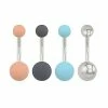 Cheap β Multi-Pack Matte Pastel Belly Rings 4 Pack - 14 Gauge π 1 Cheap β Multi-Pack Matte Pastel Belly Rings 4 Pack - 14 Gauge π -Playboy Shop 03517604 a