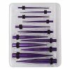 Wholesale β€οΈ Purple Ear Taper Set β 14 Gauge - 4 Gauge π 1 Wholesale β€οΈ Purple Ear Taper Set β 14 Gauge - 4 Gauge π -Playboy Shop 03531696 a