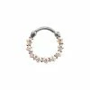 Best Pirce ✔️ CZ Hinged Septum Ring - 16 Gauge 💯 -Playboy Shop 03532694 a