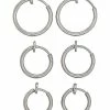 Best reviews of π Multi-Pack Fake Hoop Earrings - 3 Pair 𧨠2 Best reviews of π Multi-Pack Fake Hoop Earrings - 3 Pair 𧨠-Playboy Shop 03536851 a