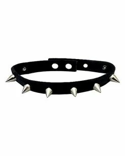 Best Sale 🛒 Velvet Spiked Choker Necklace 😍