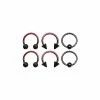 Promo 🥰 Multi-Pack Pink and Black Ombre Horseshoe Rings and Captive Rings 3 Pair - 16 Gauge 👏 -Playboy Shop 03547288 a