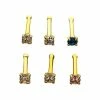 Best deal π€© Multi-Pack Goldtone Gem-Effect Bone Nose Rings 6 Pack - 20 Gauge π 1 Best deal π€© Multi-Pack Goldtone Gem-Effect Bone Nose Rings 6 Pack - 20 Gauge π -Playboy Shop 03548641 a