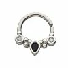 Best reviews of 🎁 Teardrop CZ Septum Ring - 16 Gauge 😉