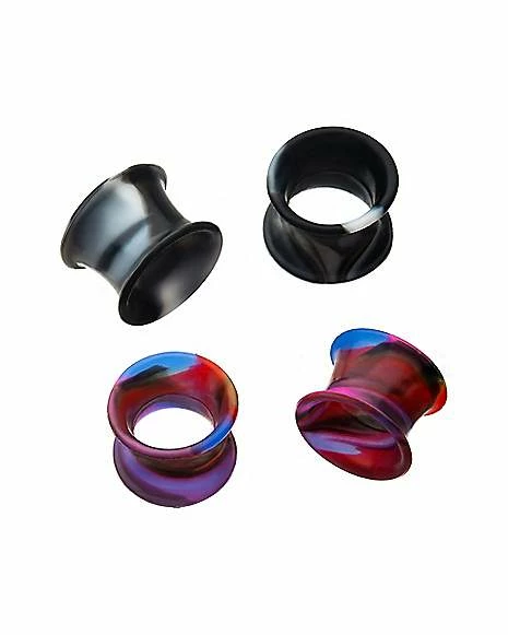 Best Sale β€οΈ Multi-Pack Multi-Color Silicone Tunnel Plugs - 2 Pair π 4 Best Sale β€οΈ Multi-Pack Multi-Color Silicone Tunnel Plugs - 2 Pair π - Image 3