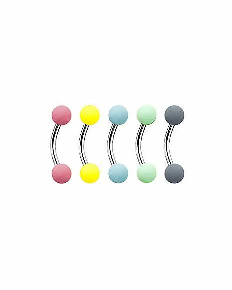 Coupon π Multi-Pack Pastel Matte Curved Barbells 4 Pack - 16 Gauge π 3 Coupon π Multi-Pack Pastel Matte Curved Barbells 4 Pack - 16 Gauge π