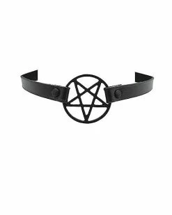 Cheap 👍 Pentagram Choker Necklace 🎁