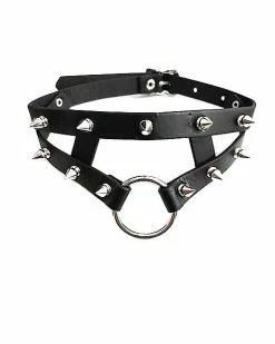 Best deal 💯 Spiked Double Choker Necklace 🔔 -Playboy Shop 03552841 b