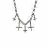 Best Sale ✨ Upside Down Cross Necklace 🤩 -Playboy Shop 03552858 a