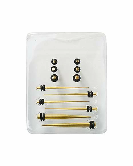 Best Pirce ✔️ Multi-Pack Goldplated Tapers and Plugs - 6 Pair ⭐ 3 Best Pirce ✔️ Multi-Pack Goldplated Tapers and Plugs - 6 Pair ⭐