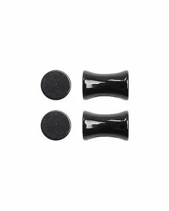 Promo 🎁 Black Metallic Plugs 👏 -Playboy Shop 03554342 a