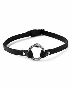 Brand new 🤩 Faux Leather Snake Ring Choker Necklace 🎉 -Playboy Shop 03554912 b