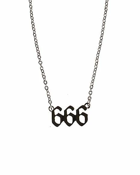 Best Pirce π 666 Necklace β€οΈ 4 Best Pirce π 666 Necklace β€οΈ - Image 2