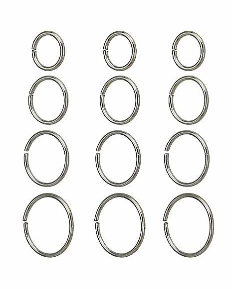 Coupon ❤️ Multi-Pack Hoop Nose Rings - 12 Pack 🤩 6 Coupon ❤️ Multi-Pack Hoop Nose Rings - 12 Pack 🤩 - Image 4