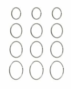 Coupon ❤️ Multi-Pack Hoop Nose Rings - 12 Pack 🤩 13 Coupon ❤️ Multi-Pack Hoop Nose Rings - 12 Pack 🤩 -Playboy Shop 03559481 b