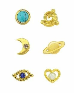 Outlet ✨ Celestial Nose Bone Studs - 6 Pack ✨ -Playboy Shop 03559556 a