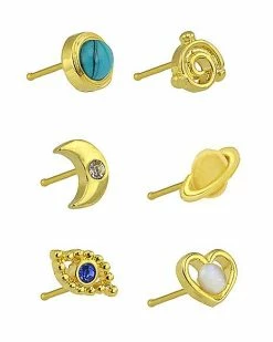 Outlet ✨ Celestial Nose Bone Studs - 6 Pack ✨ -Playboy Shop 03559564 b