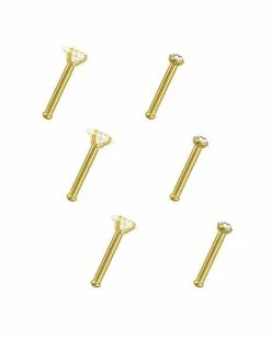 Cheap β CZ Stud Nose Rings - 6 Pack π€© 11 Cheap β CZ Stud Nose Rings - 6 Pack π€© -Playboy Shop 03559572 b