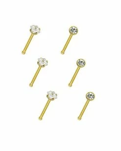 Cheap β CZ Stud Nose Rings - 6 Pack π€© 12 Cheap β CZ Stud Nose Rings - 6 Pack π€© -Playboy Shop 03559580 a