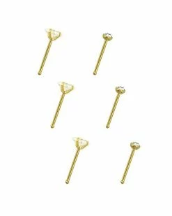 Cheap β CZ Stud Nose Rings - 6 Pack π€© 13 Cheap β CZ Stud Nose Rings - 6 Pack π€© -Playboy Shop 03559580 b