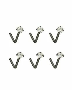 Buy π₯° Multi-Pack CZ L-Bend Nose Rings - 6 Pack π 11 Buy π₯° Multi-Pack CZ L-Bend Nose Rings - 6 Pack π -Playboy Shop 03559598 b