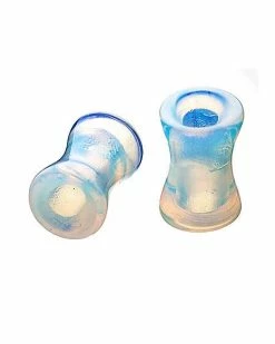 Deals 🥰 Opalite Stone Tunnel Plugs 🎁 -Playboy Shop 03560596 c