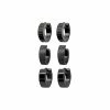 Buy 🛒 Black Huggie Hoop Earrings 3 Pair - 18 Gauge 👍 -Playboy Shop 03563194 a