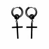 Hot Sale 𧨠Black Cross Dangle Huggie Hoop Earrings - 18 Gauge β€οΈ 1 Hot Sale 𧨠Black Cross Dangle Huggie Hoop Earrings - 18 Gauge β€οΈ -Playboy Shop 03563319 a