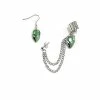 Outlet 🌟 Alien Dangle Earrings with Chain Cuff 🛒 -Playboy Shop 03567443 a