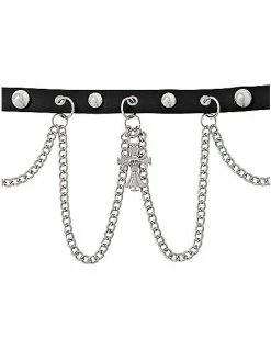 Best reviews of 🎉 Skull Cross Chain Choker Necklace 🥰