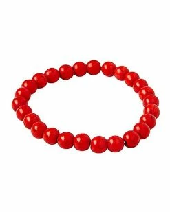 Wholesale ⭐ Semi-Precious Red Jasper Beaded Bracelet ✔️